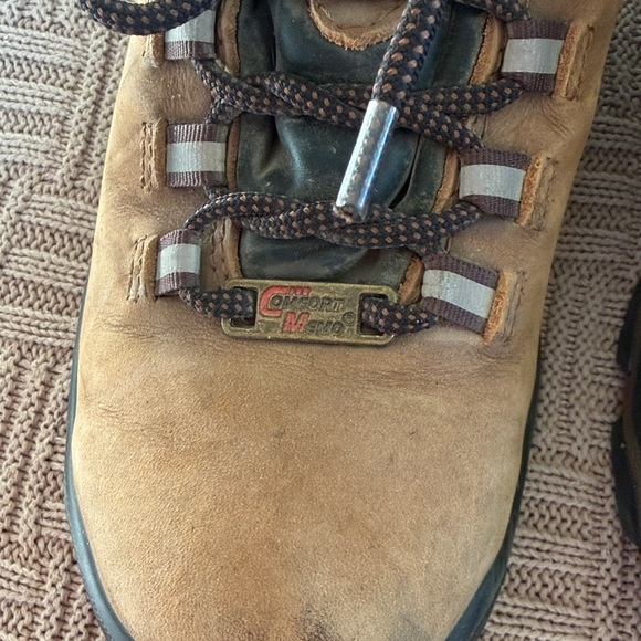 Men's RockRooster Brown Suede Hiking Boots with Cushioned Collar - Picture 7 of 10